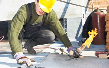 Effirth flat roof construction